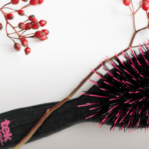 Cepillos profesionales para peluquería - madera y jabalí