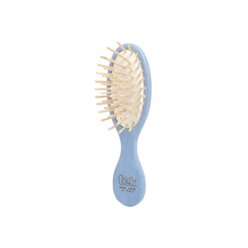 Raspall Tek oval petit per a la bossa Blau